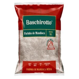 Farinha de Mandioca Baschirotto Média Fd25X1KG - DIFERIMENTO